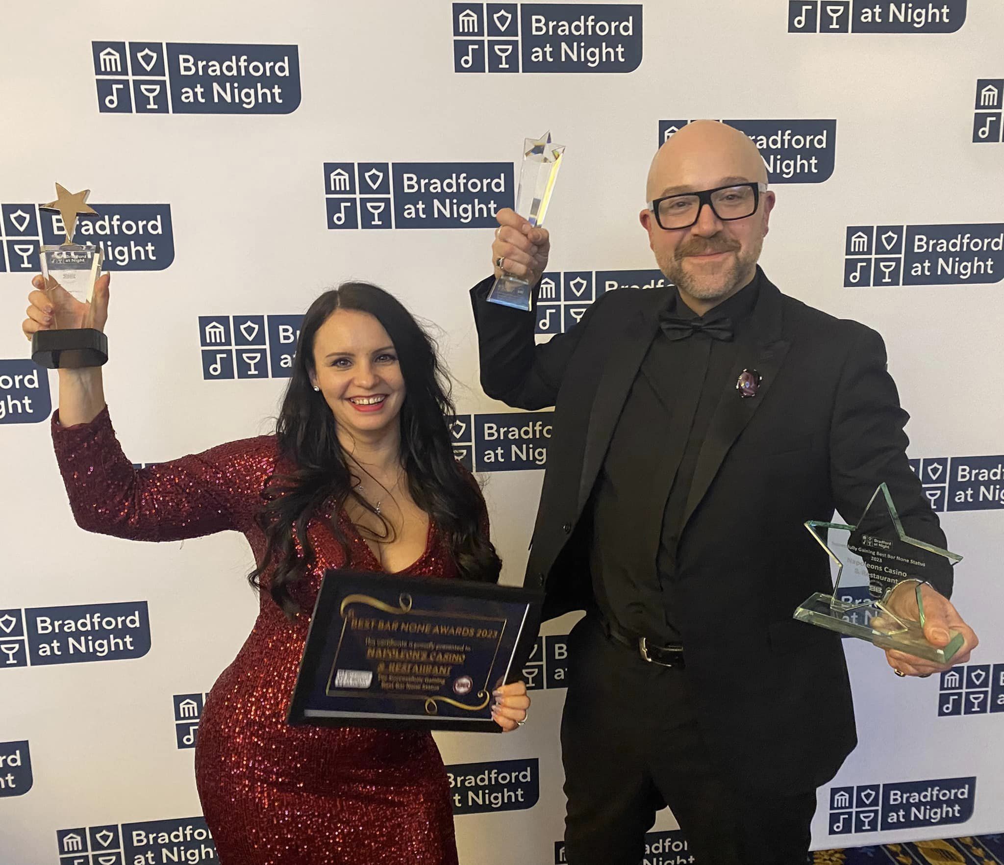 Napoleons Casino takes home Best Bar None Awards in Bradford -  - Napoleons Casinos &amp; Restaurants