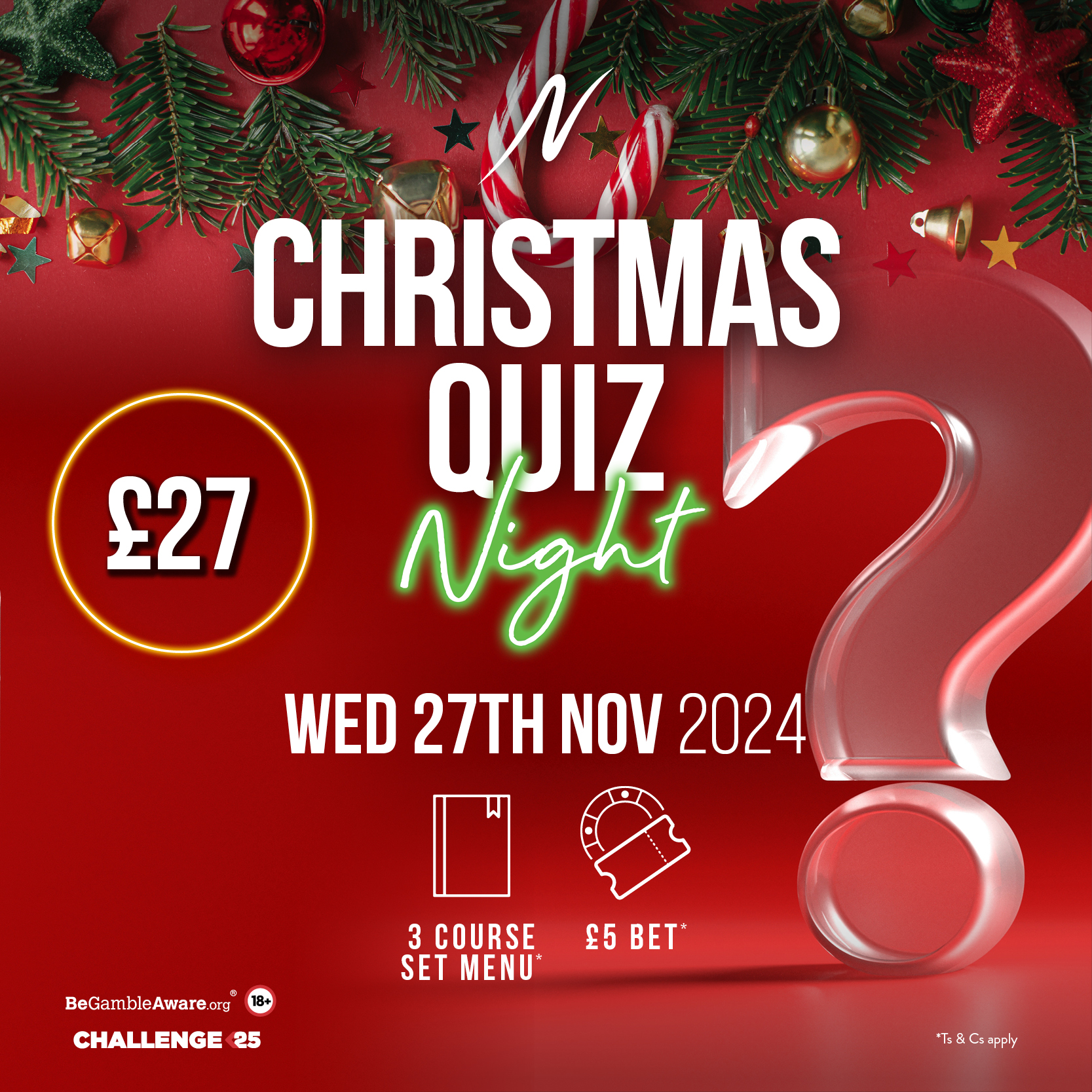 Christmas Quiz - Napoleons Casinos & Restaurants