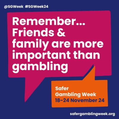 Safer Gambling Week -  - Napoleons Casinos & Restaurants