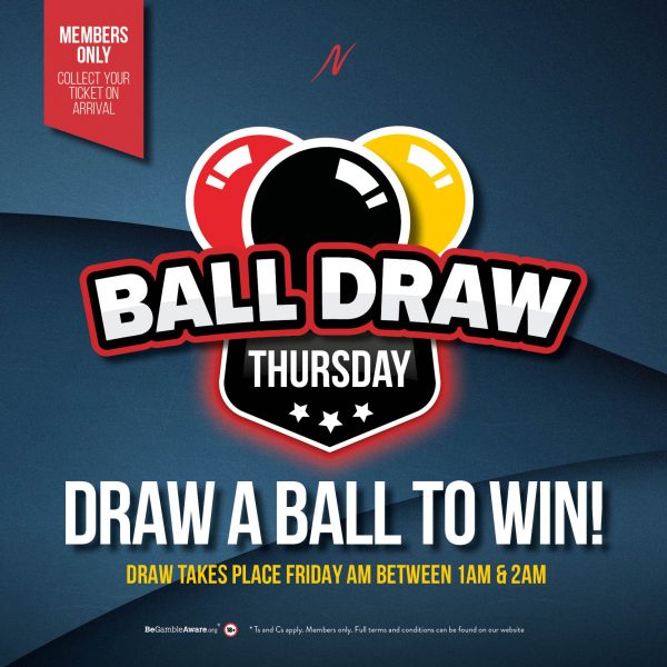 Ball Draw Thursday -  - Napoleons Casinos & Restaurants