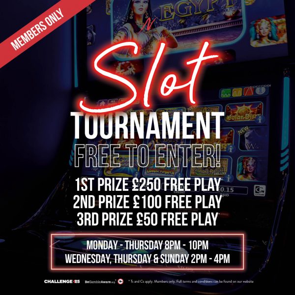 Slot Tournament - Slot Tournament - Napoleons Casinos & Restaurants