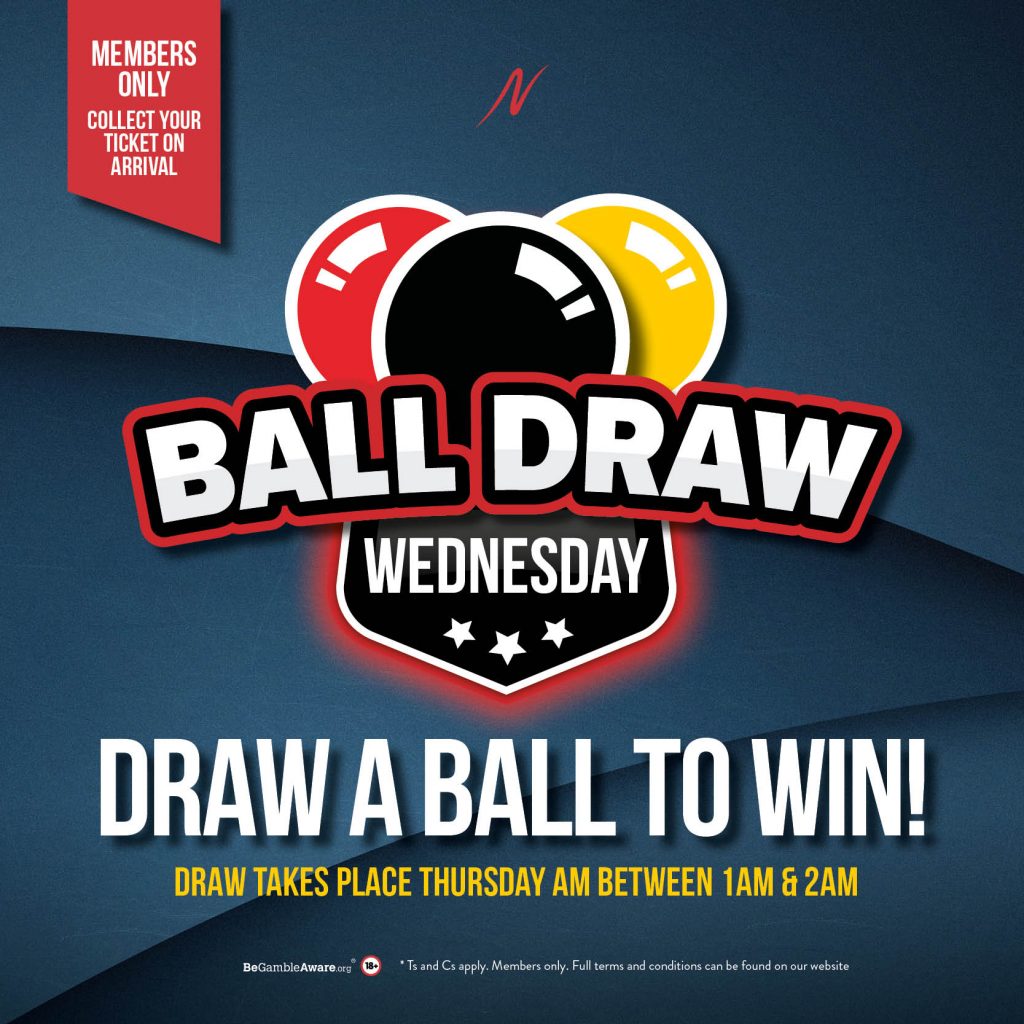 Ball Draw Wednesday -  - Napoleons Casinos & Restaurants