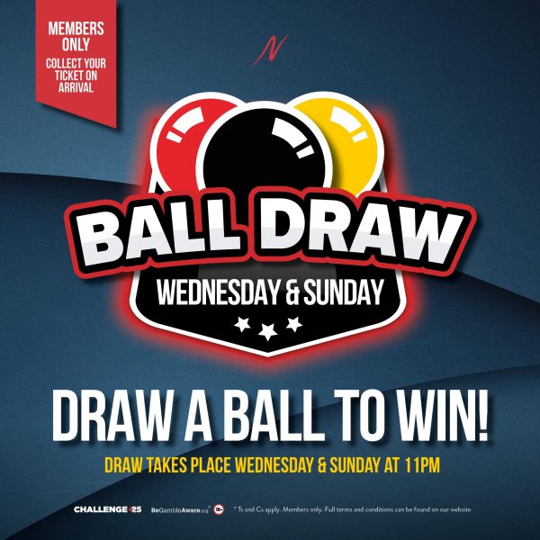 Ball Draw Wednesday & Sunday -  - Napoleons Casinos & Restaurants