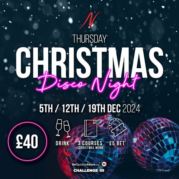 Christmas Disco Nights - Bradford -  - Napoleons Casinos & Restaurants