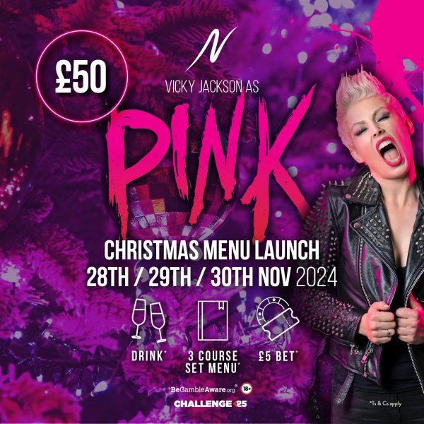 Christmas Menu Lauch - Pink Tribute -  - Napoleons Casinos & Restaurants