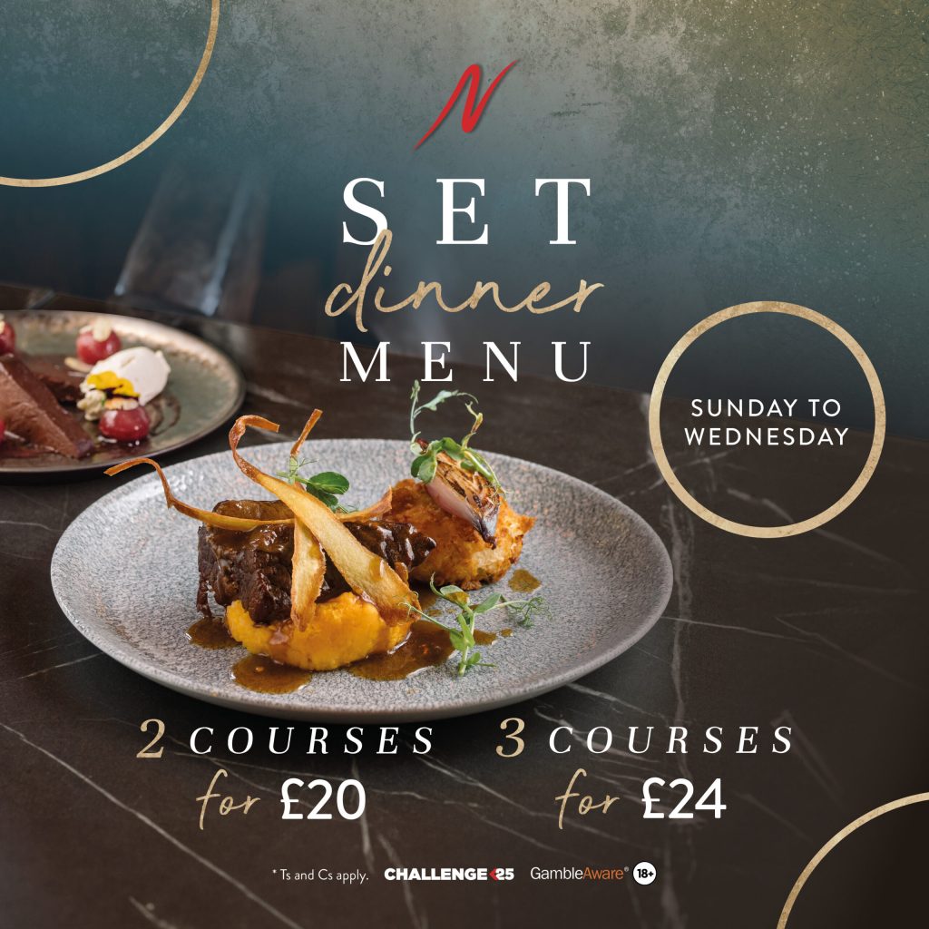 Set Dinner Menu -  - Napoleons Casinos & Restaurants