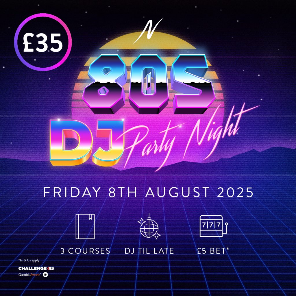 80's Party Night -  - Napoleons Casinos & Restaurants