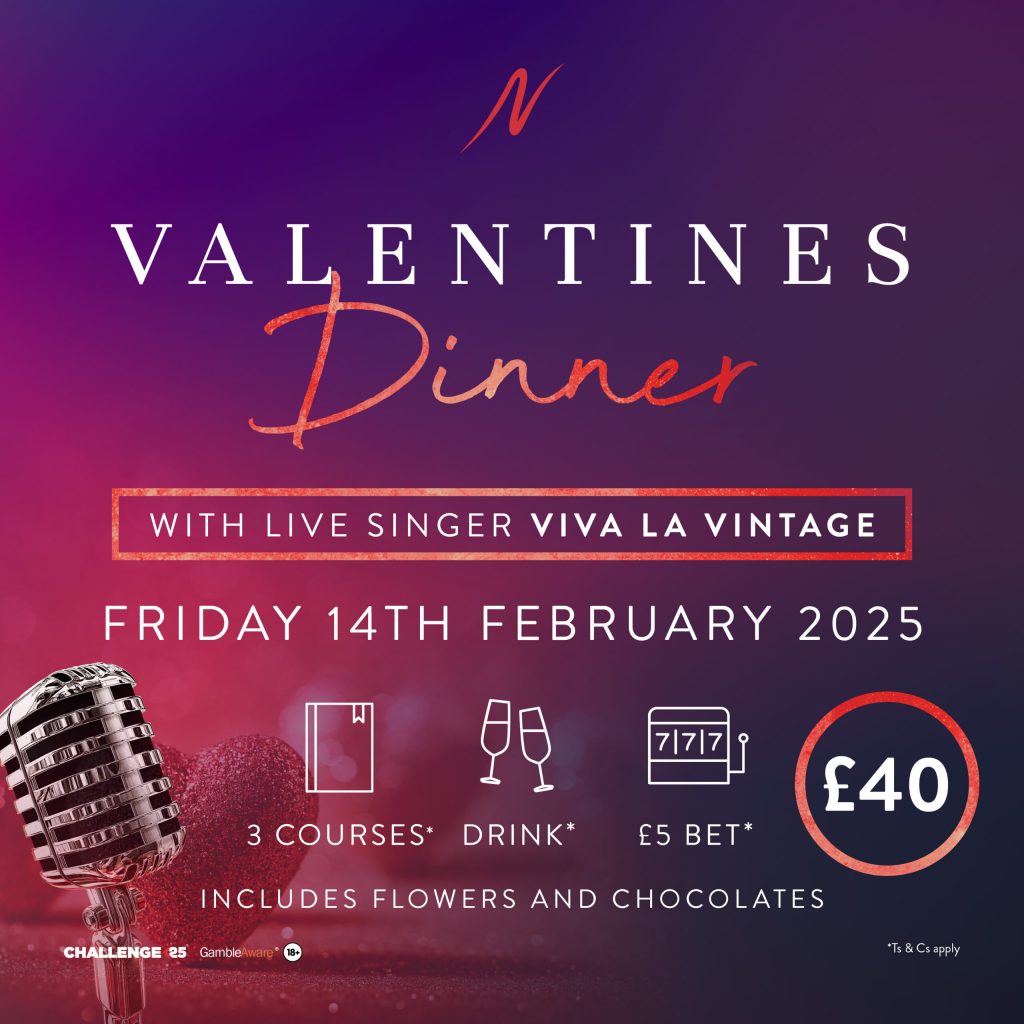 Valentine's Cabaret Dinner -  - Napoleons Casinos & Restaurants