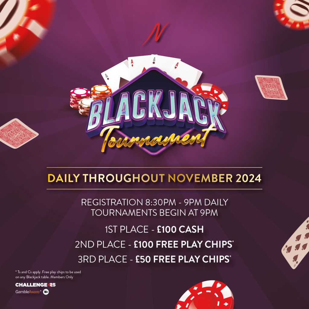 Blackjack Tournament -  - Napoleons Casinos & Restaurants