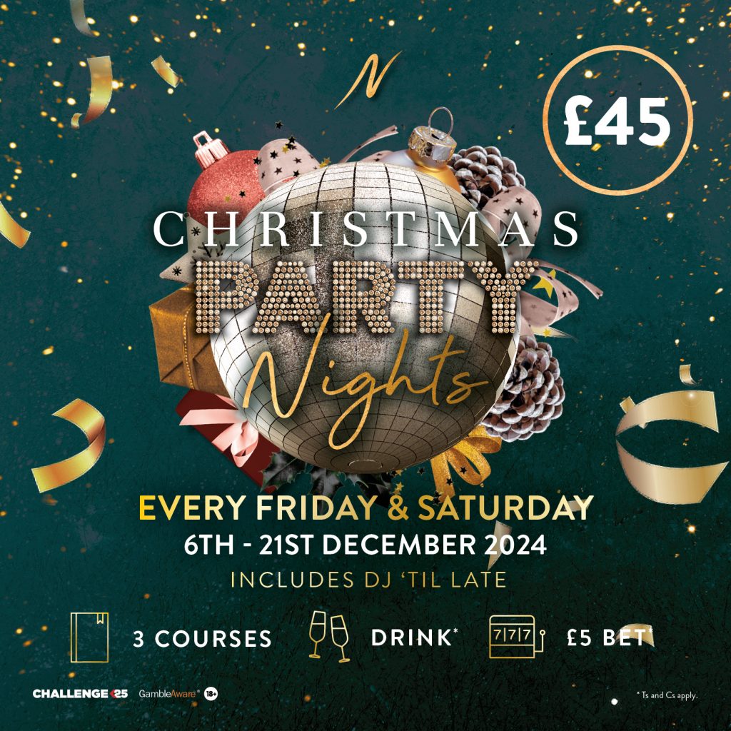 Christmas Party Nights -  - Napoleons Casinos & Restaurants