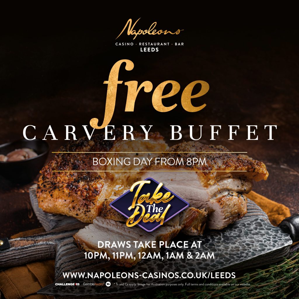 Boxing Day Carvery -  - Napoleons Casinos & Restaurants