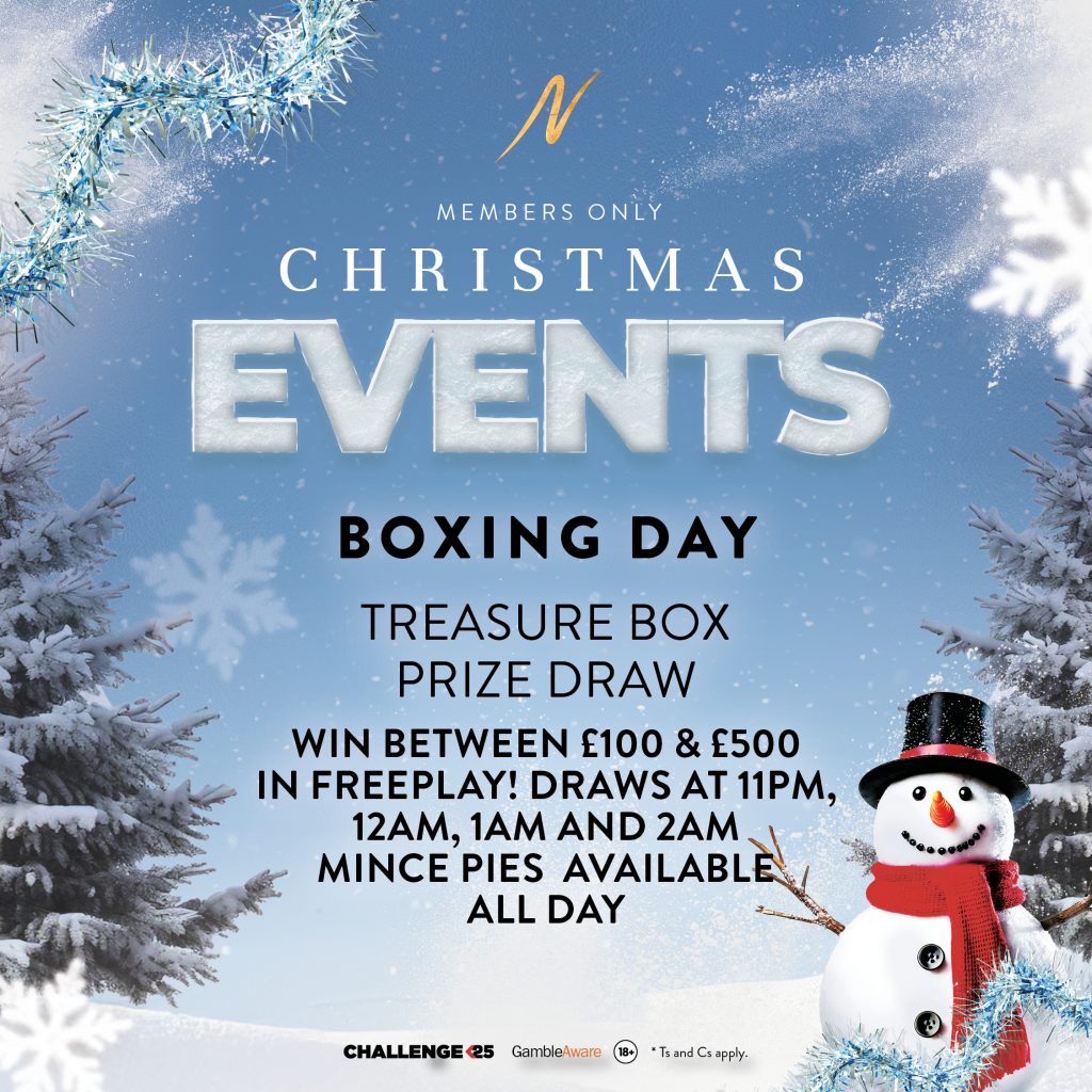 Boxing Day Gaming -  - Napoleons Casinos & Restaurants