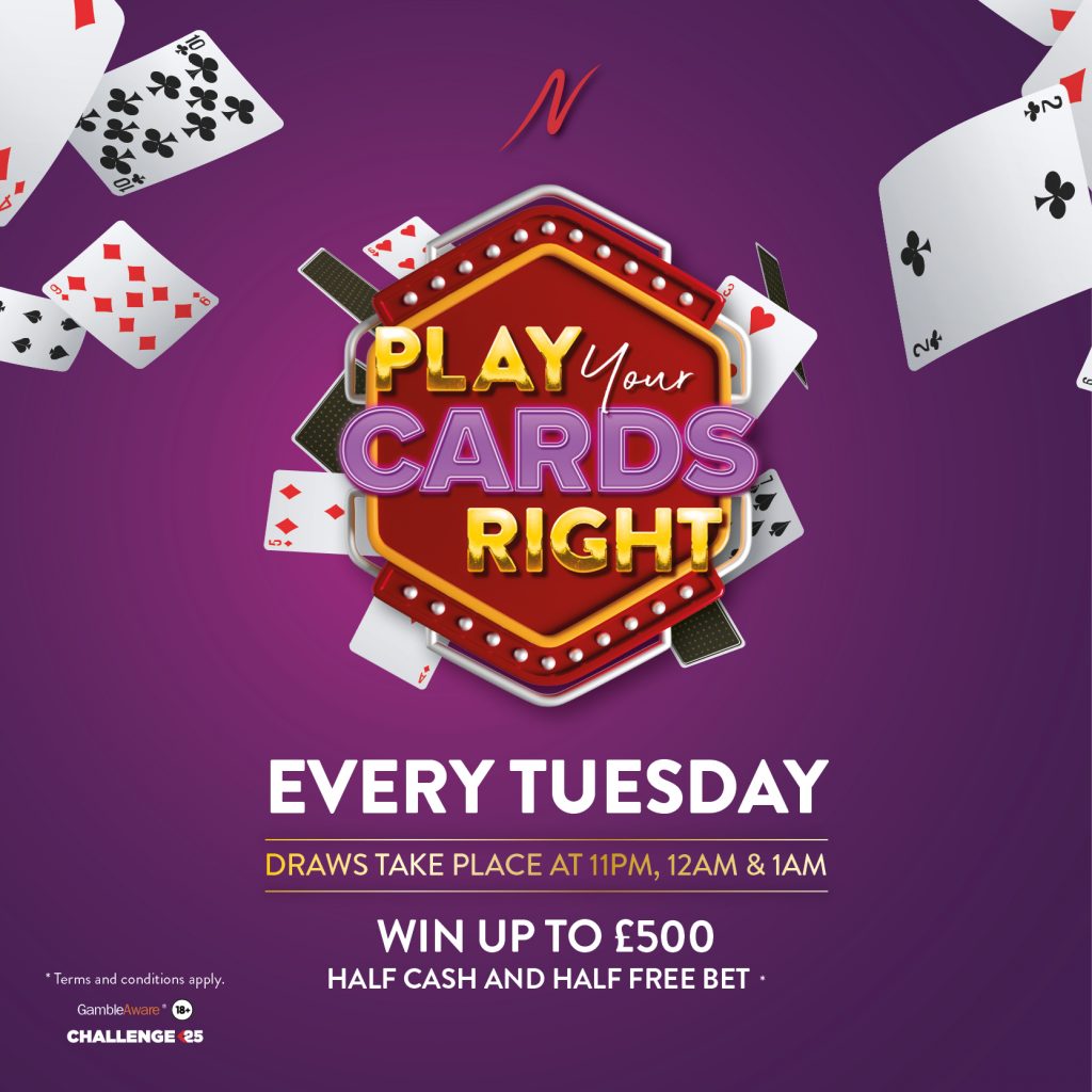 Play Your Cards Right - Play Your Cards Right - Napoleons Casinos & Restaurants