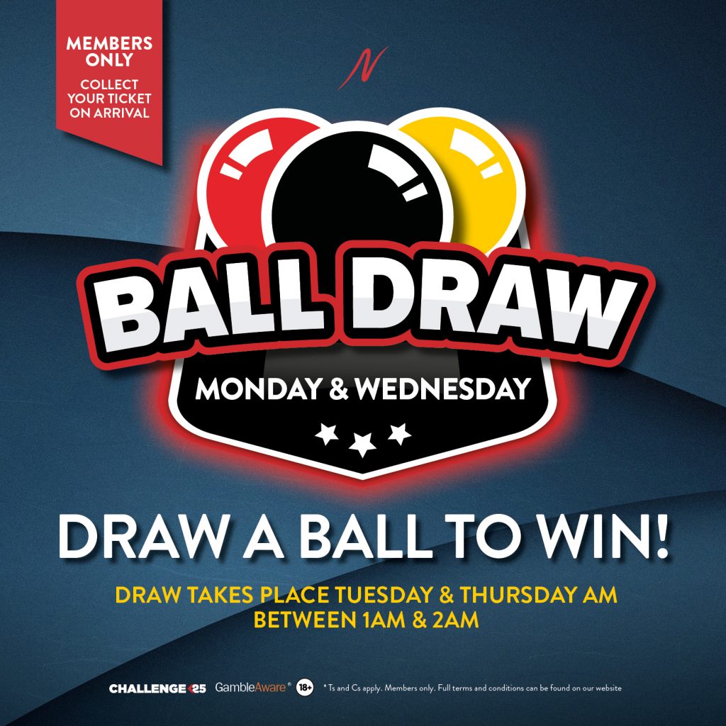 Ball Draw Wednesday -  - Napoleons Casinos & Restaurants