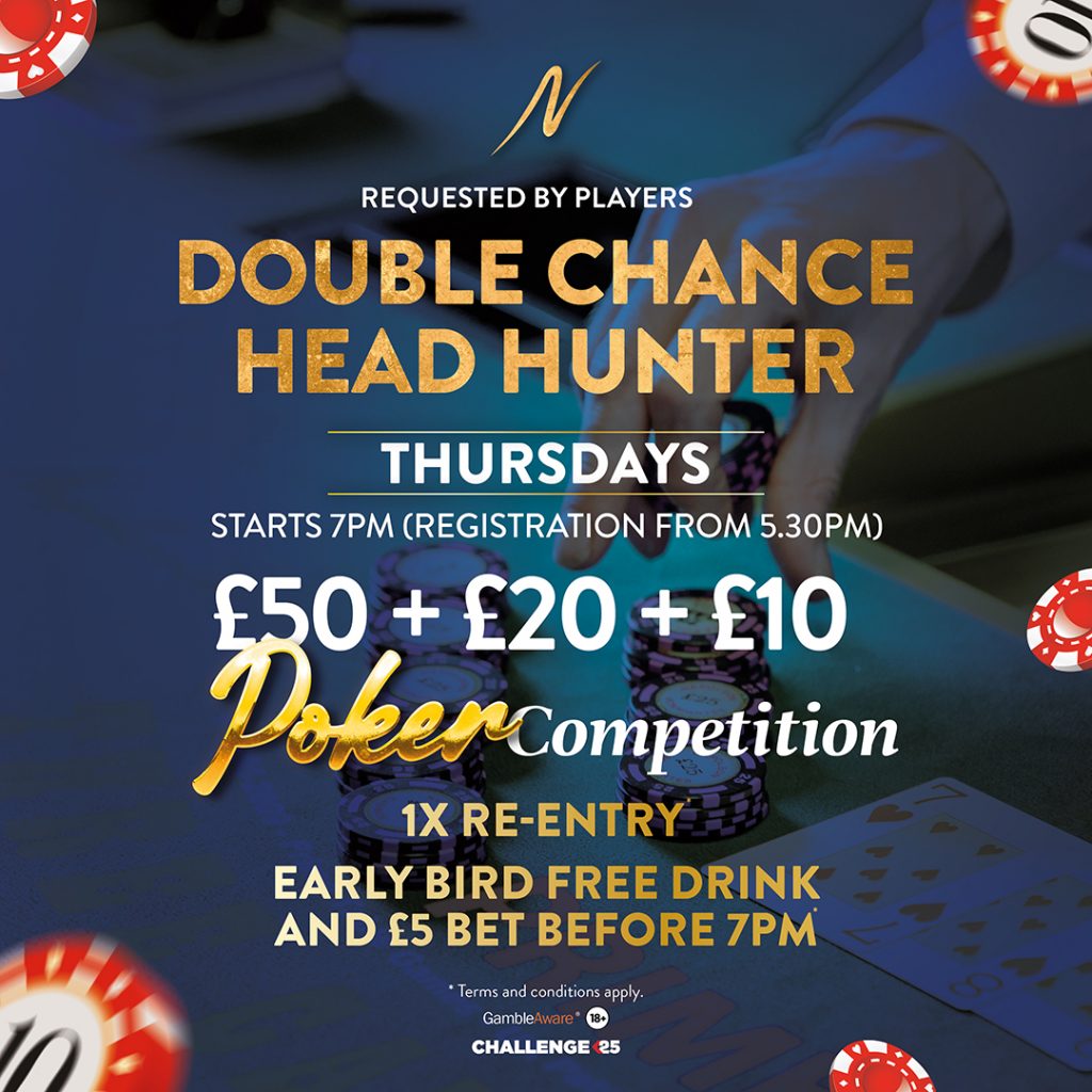 Head Hunter Poker Competition -  - Napoleons Casinos & Restaurants