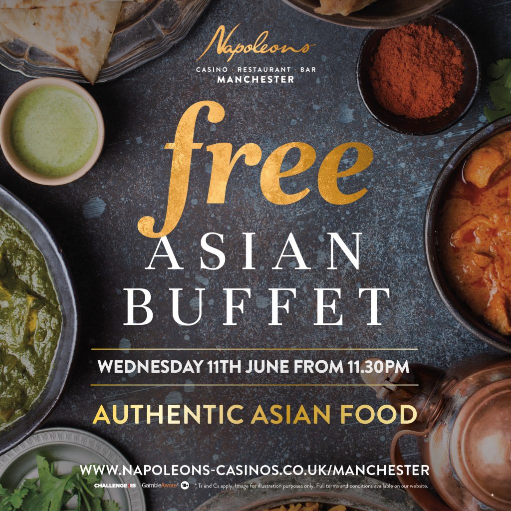 Complementary Asian Buffet -  - Napoleons Casinos & Restaurants