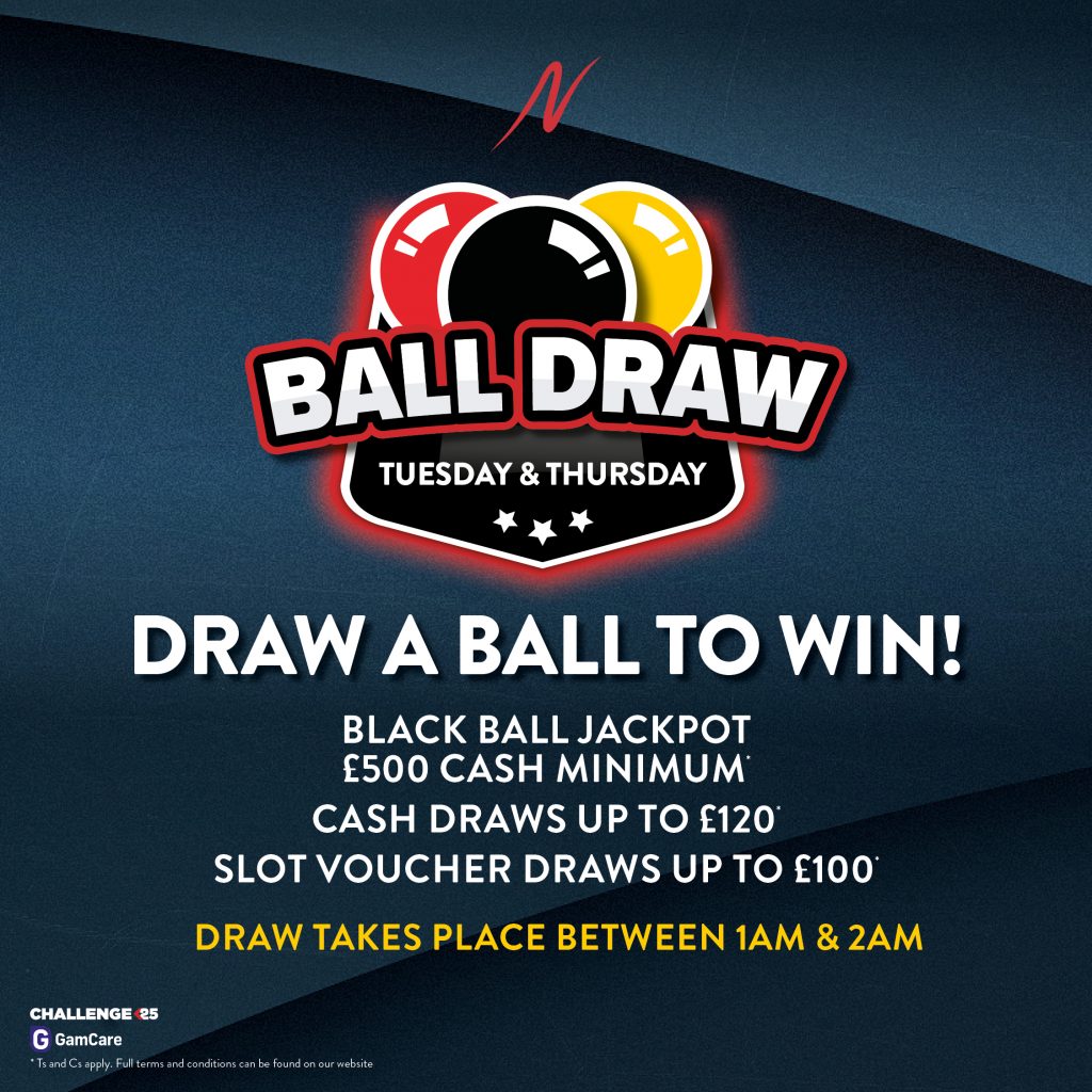Ball Draw -  - Napoleons Casinos & Restaurants