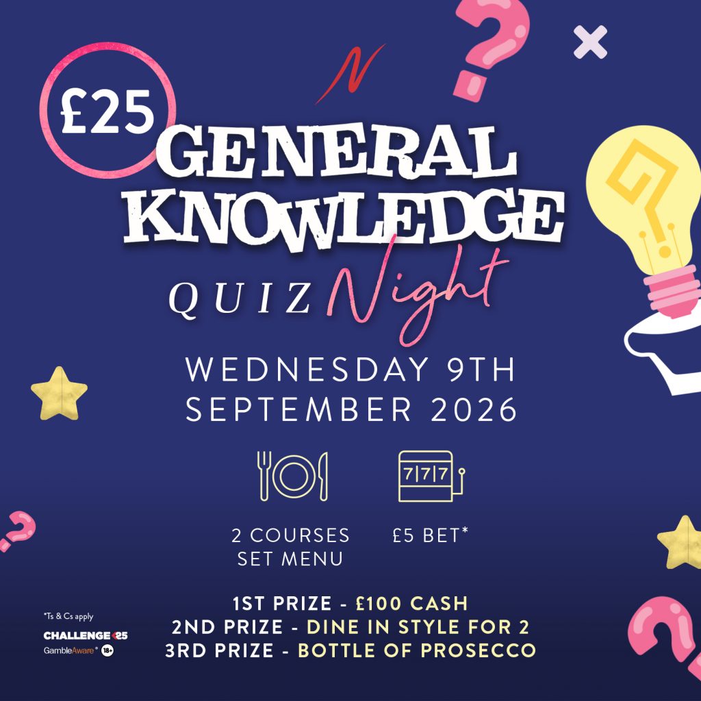 General Quiz Night -  - Napoleons Casinos & Restaurants