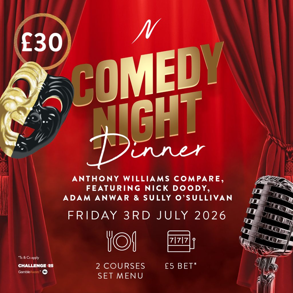 Comedy Night Dinner - Comedy Night Dinner - Napoleons Casinos & Restaurants