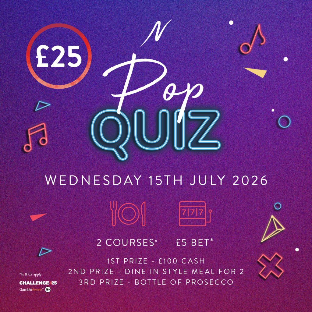 Pop Quiz Night -  - Napoleons Casinos & Restaurants