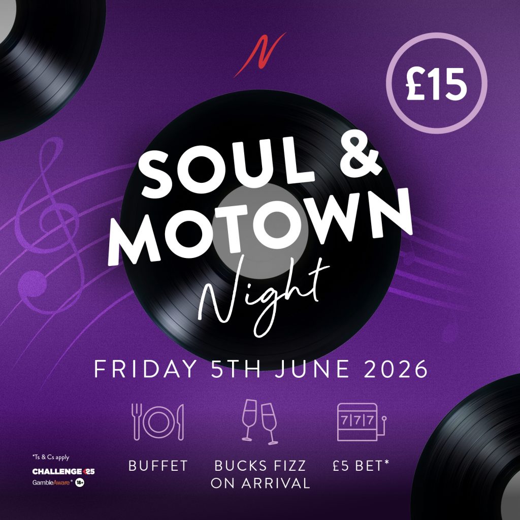 Soul & Motown Night -  - Napoleons Casinos & Restaurants