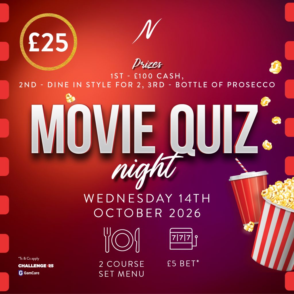 Movie Quiz Night -  - Napoleons Casinos & Restaurants