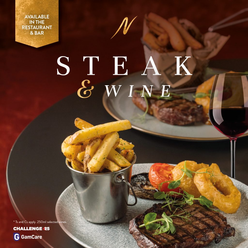 Steak and Wine - Steak and Wine - Napoleons Casinos & Restaurants