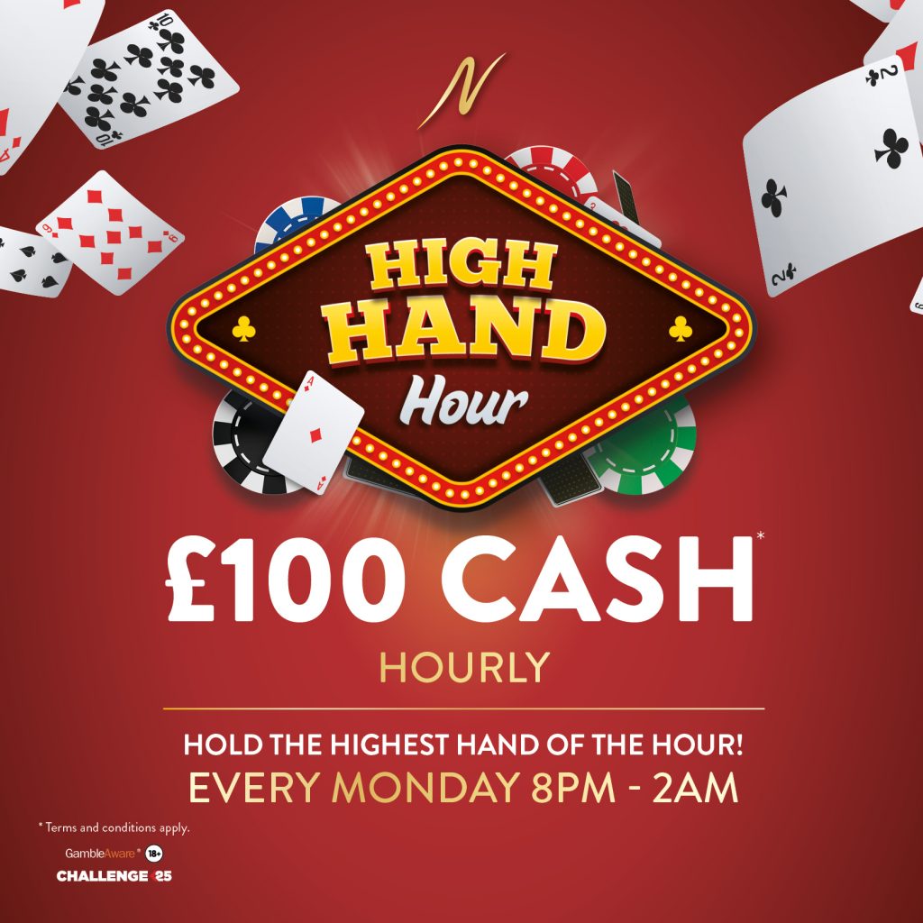 High Hand Hour -  - Napoleons Casinos & Restaurants