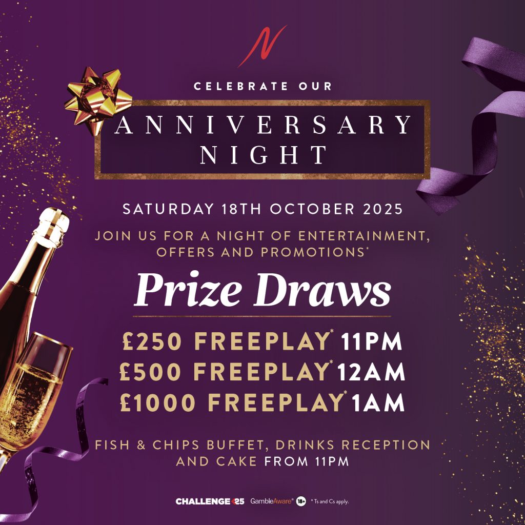 Anniversary Night -  - Napoleons Casinos & Restaurants