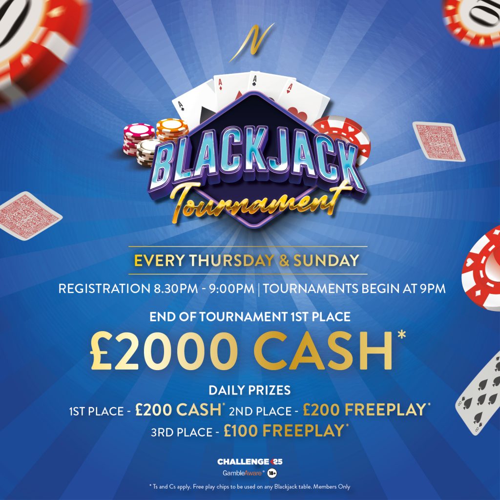 Blackjack Tournament - Blackjack Tournament - Napoleons Casinos & Restaurants