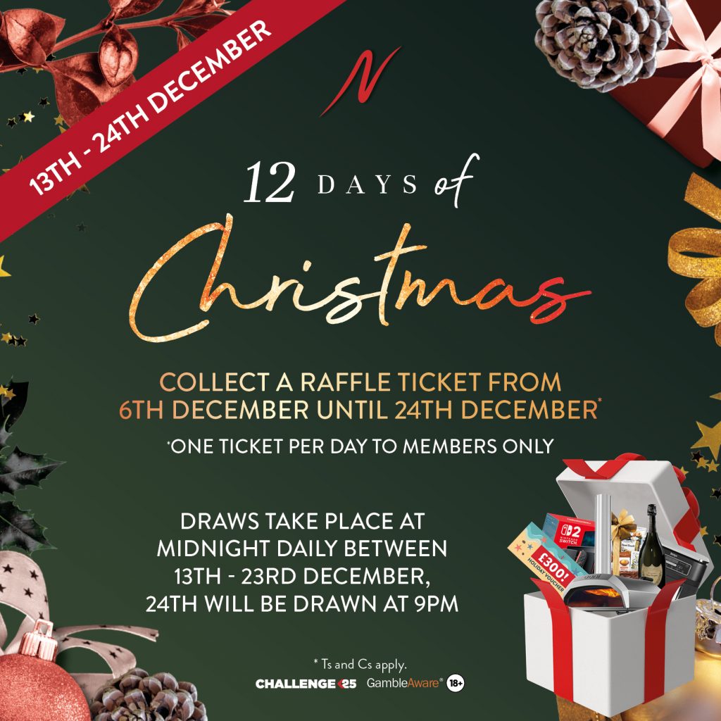 12 Days of Christmas -  - Napoleons Casinos & Restaurants