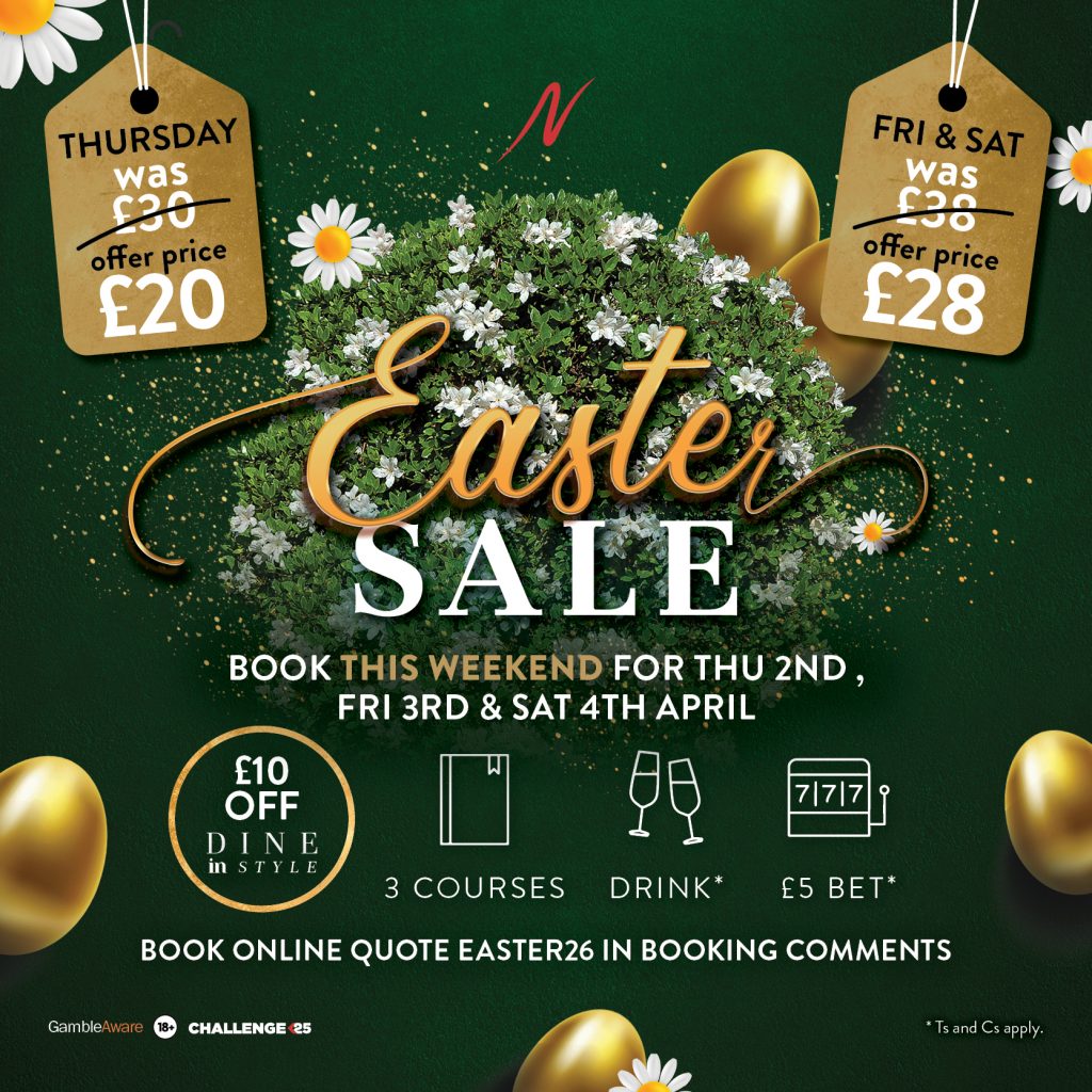 Easter Sale -  - Napoleons Casinos & Restaurants