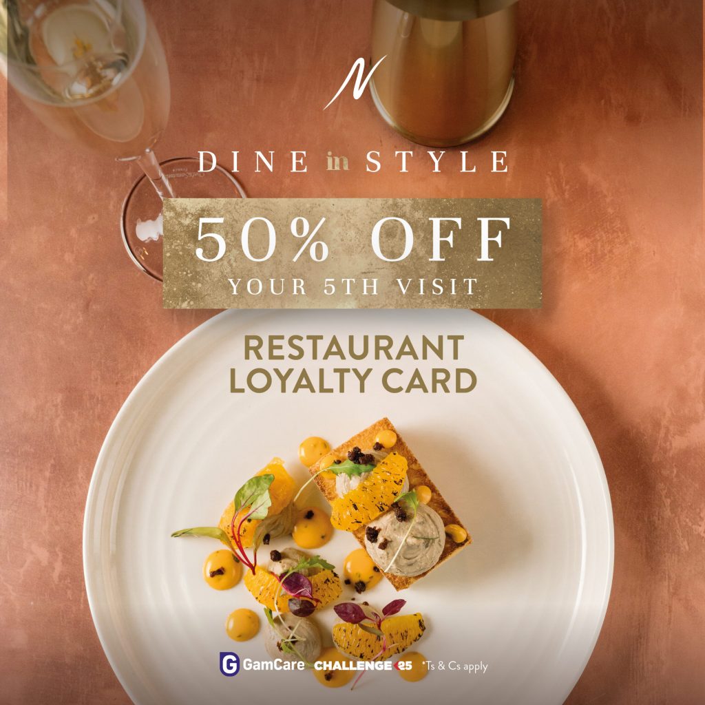 Restaurant Loyalty Card -  - Napoleons Casinos & Restaurants