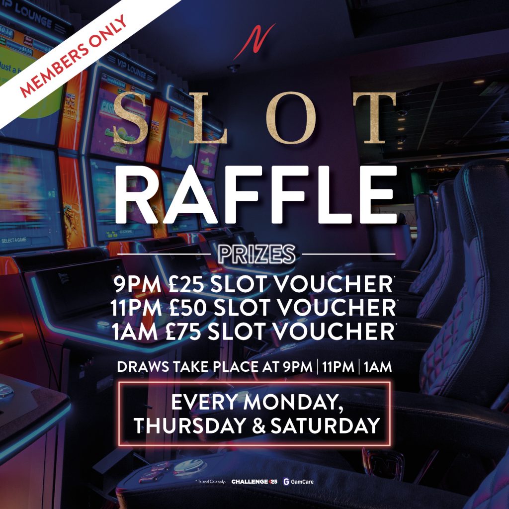 Slot Raffle -  - Napoleons Casinos & Restaurants