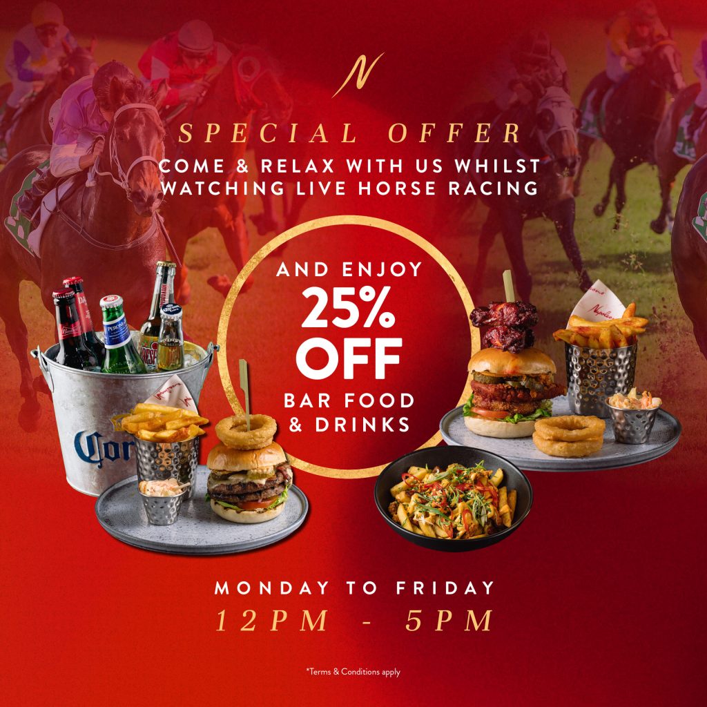25% off Bar Food & Drinks -  - Napoleons Casinos & Restaurants