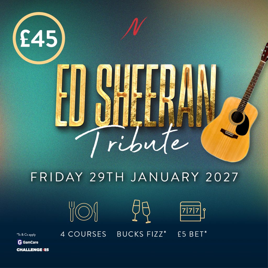 Ed Sheeran Tribute -  - Napoleons Casinos & Restaurants