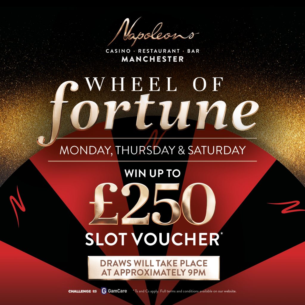 Wheel of Fortune -  - Napoleons Casinos & Restaurants