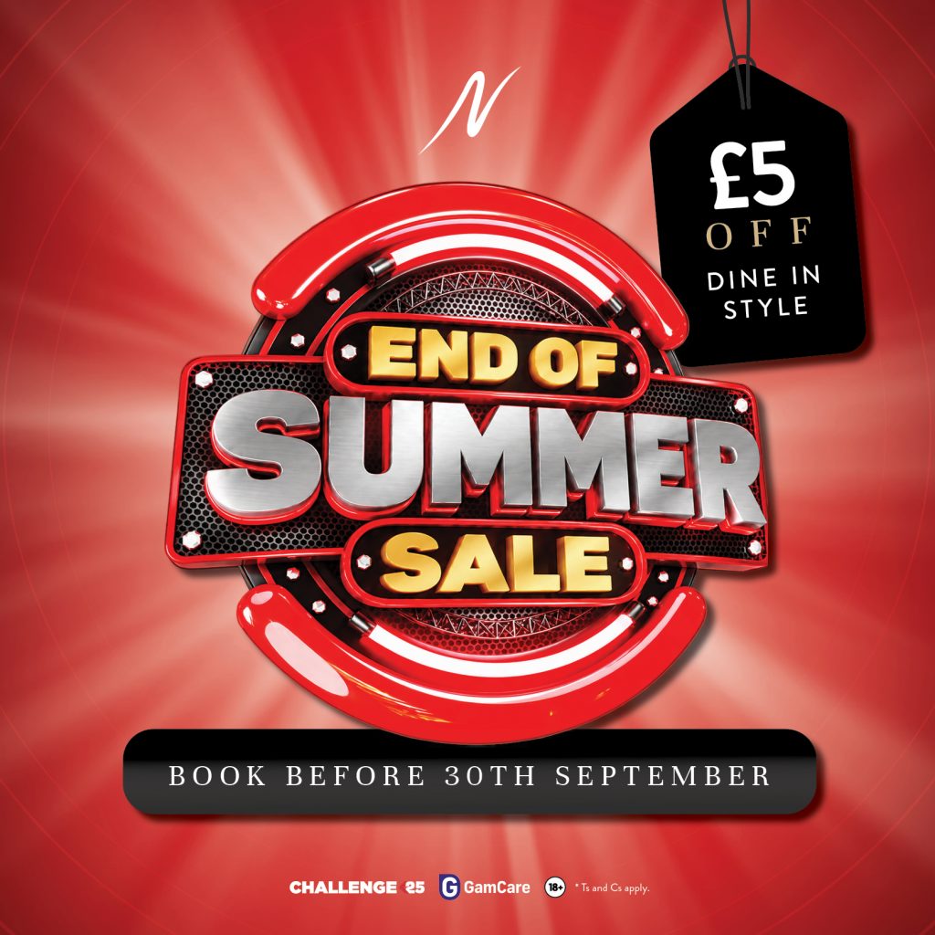 End of Summer Sale -  - Napoleons Casinos & Restaurants