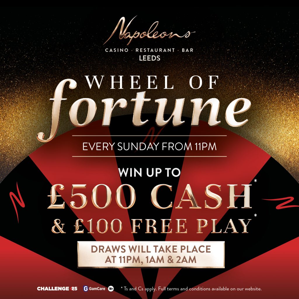 Wheel of Fortune -  - Napoleons Casinos & Restaurants